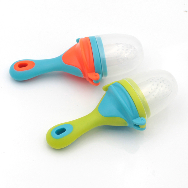 Baby Fruit and Vegetable Bite Bag Silicone Bite Music
