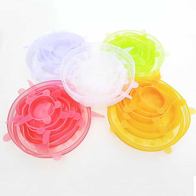Silicone preservation cover circular bowl cover
