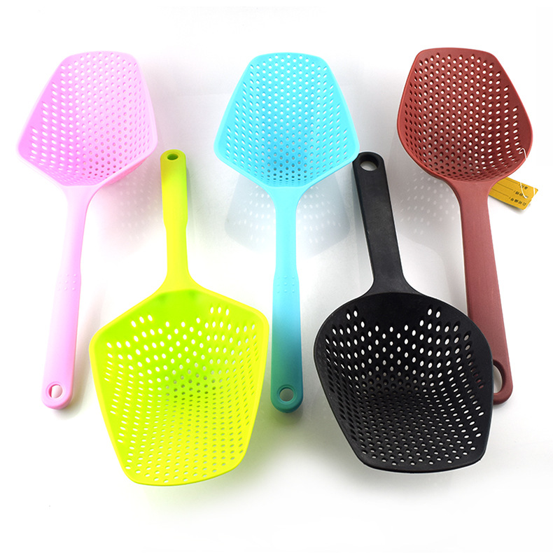 Silicone ice shovel water blocking shovel leakage shovel water filtering spoon
